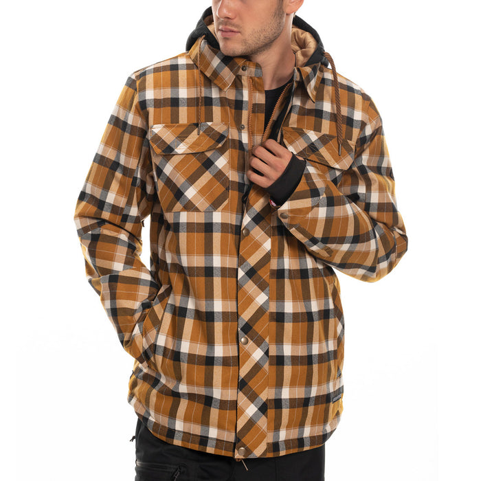 686 Woodland Insulated Jacket Golden Brown Plaid
