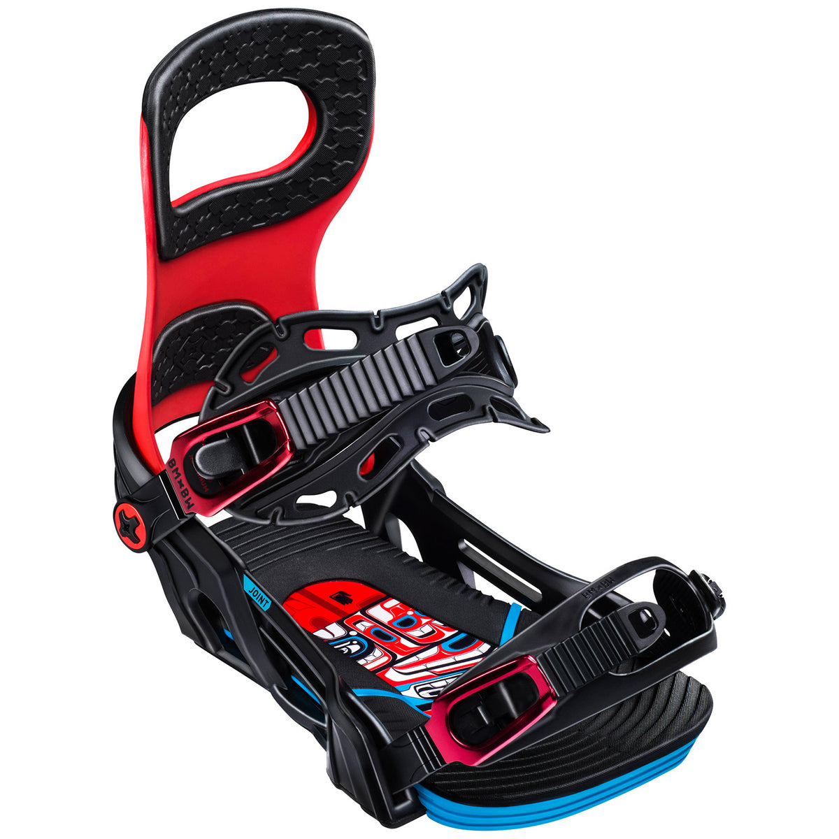 Bent Metal Joint Snowboard Bindings 2020 Black/Red
