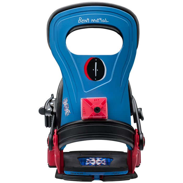 Bent Metal Transfer Snowboard Bindings 2020 Blue/Red