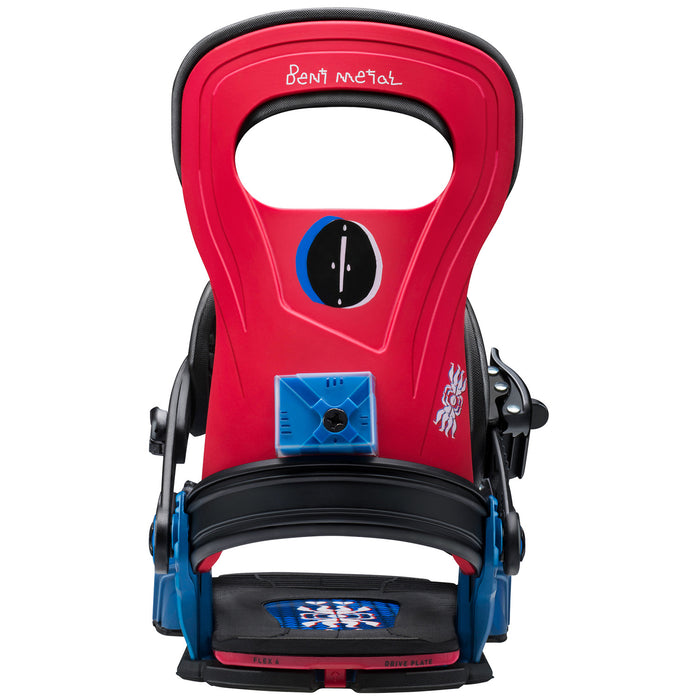 Bent Metal Transfer Snowboard Bindings 2020 Blue/Red