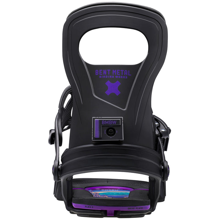 Bent Metal Metta Snowboard Bindings - Women's 2020 Black