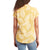 Bridge & Burn Innes Shirt - Women's Gold Frond Print