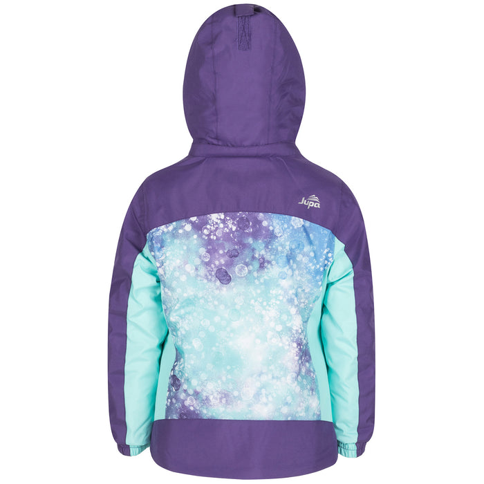 Jupa Emily Jacket - Little Girls' Blue Curacao Print