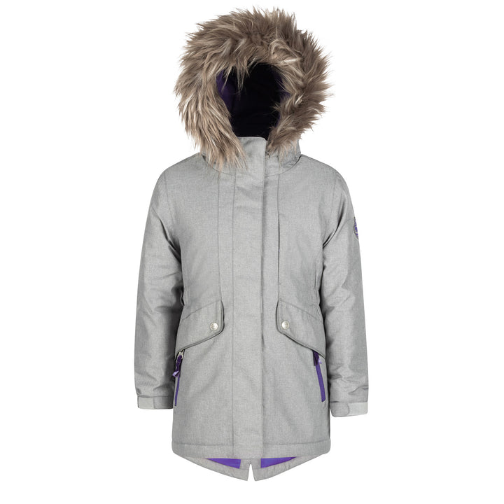 Jupa Stella Jacket - Little Girls' Light Grey Mix