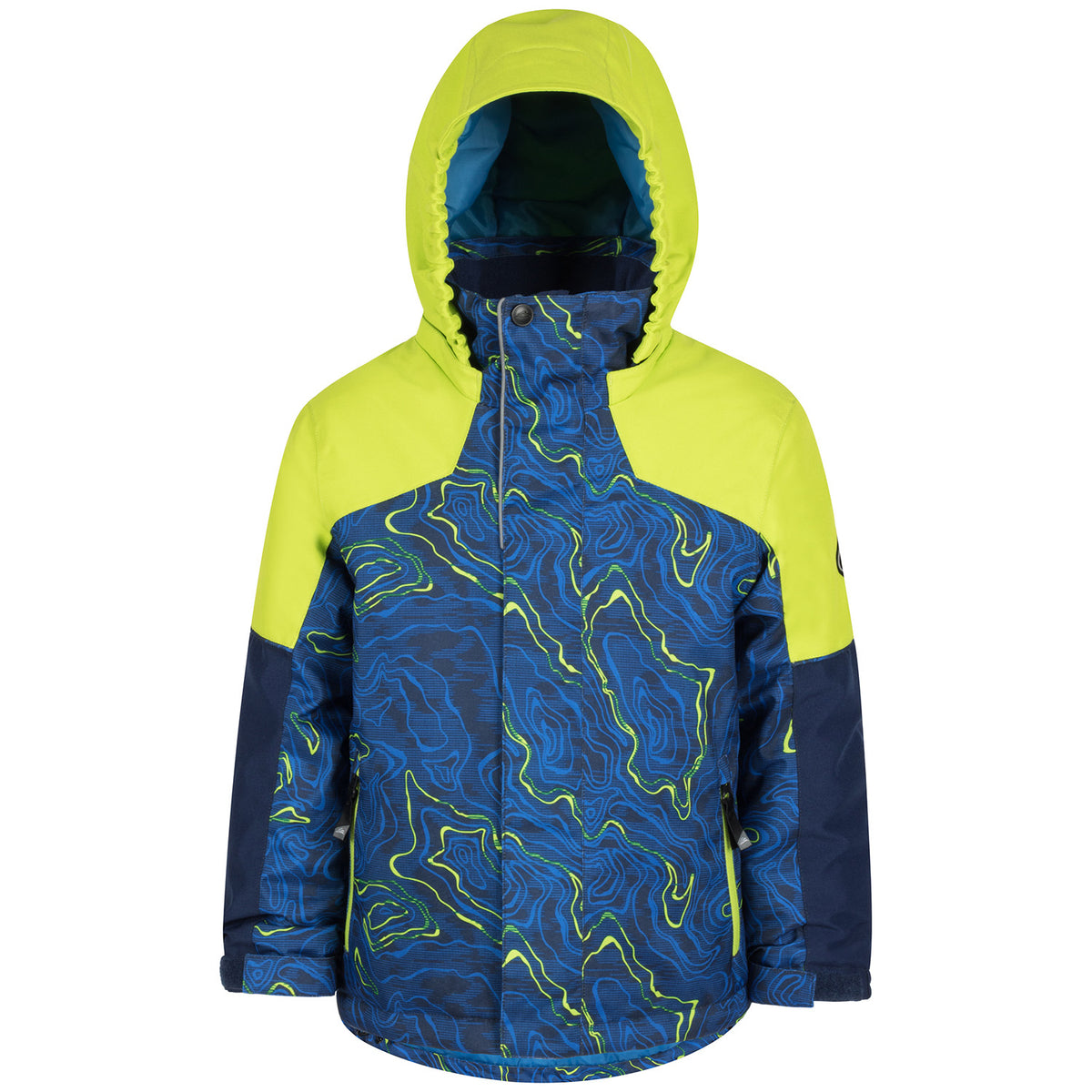 Jupa Liam Jacket - Little Boys' Medieval Blue Print