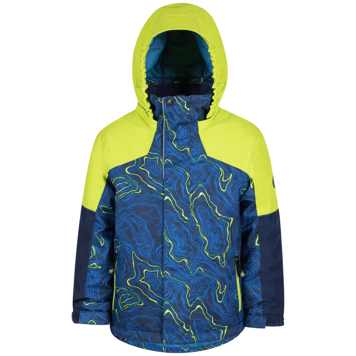 Jupa Liam Jacket - Little Boys' Medieval Blue Print