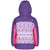 Jupa Emily Jacket - Little Girls' Purple Paradise Print