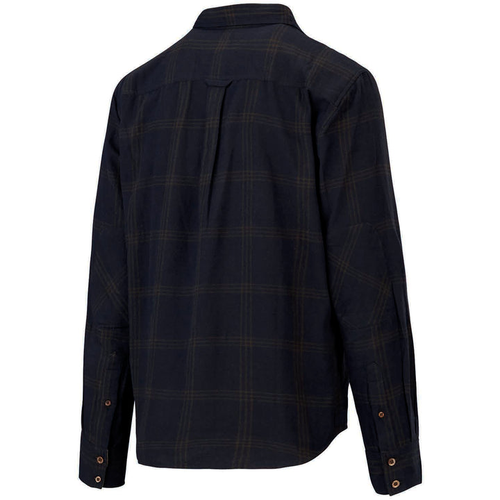 Picture Organic Hillsboro Long-Sleeve Shirt Flanel Dark Blue