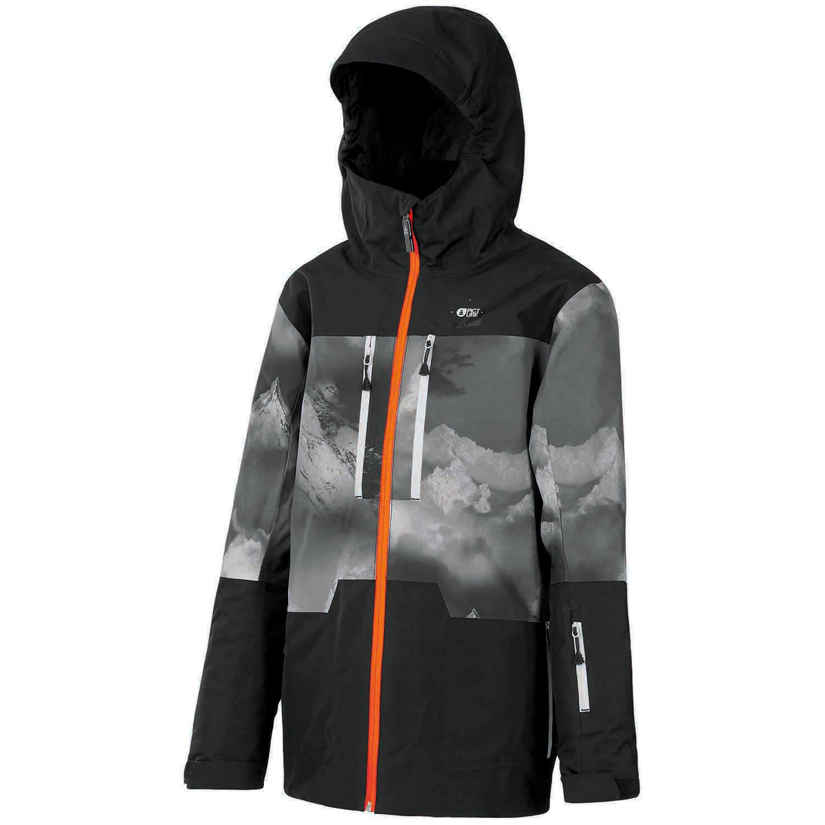 Picture Organic Proden Jacket - Big Boys' Black Aravis Print