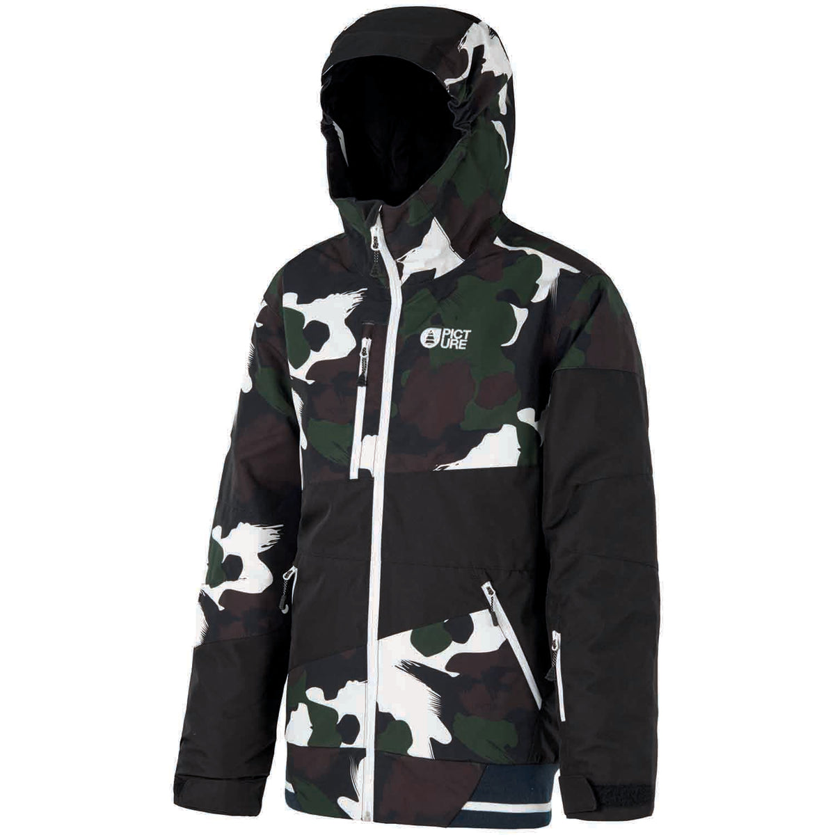 Picture Organic Slope Jacket - Boys' Black Painter