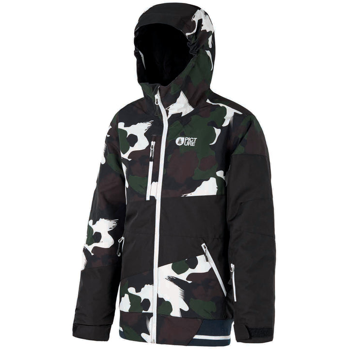Picture Organic Slope Jacket - Boys' Black Painter