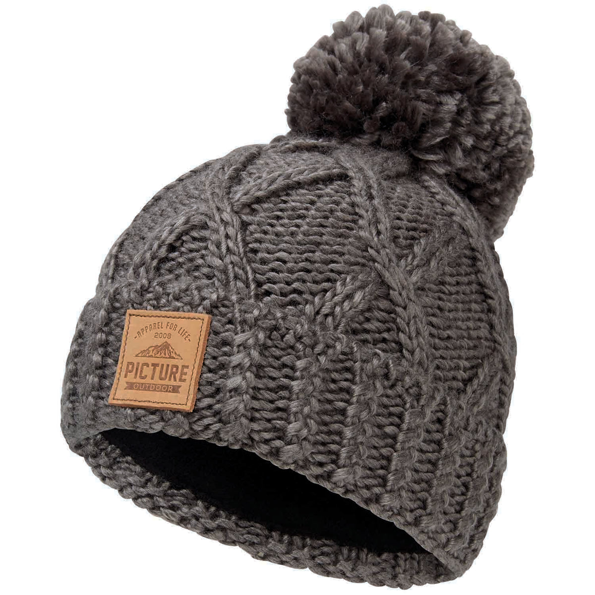 Picture Organic Haven Beanie Grey Melange