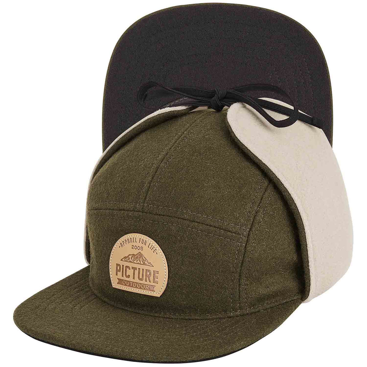 Picture Organic Ontario Cap Dark Amry Green