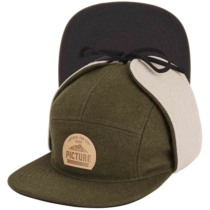 Picture Organic Ontario Cap Dark Amry Green