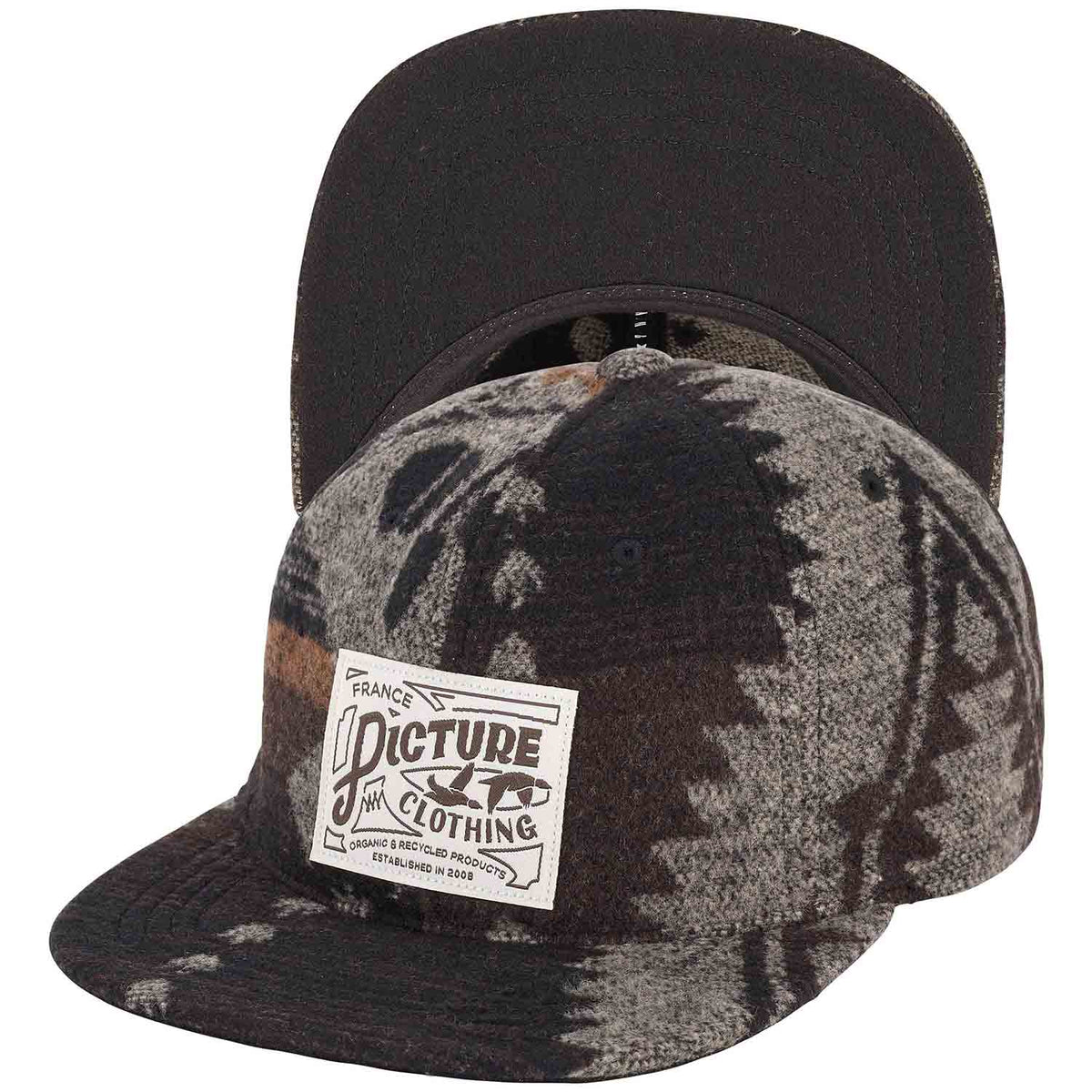 Picture Organic Pennington Soft Cap Plaid Black