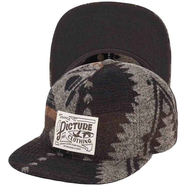 Picture Organic Pennington Soft Cap Plaid Black