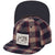Picture Organic Pennington Soft Cap Plaid Dark Blue