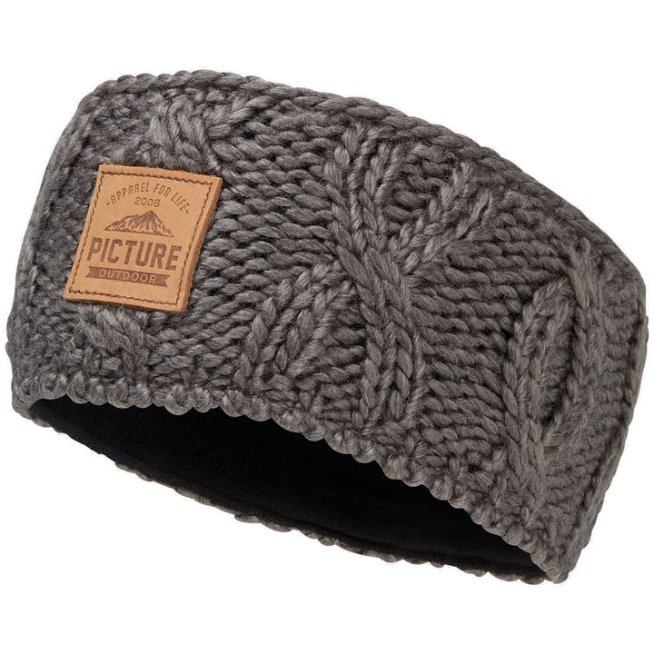 Picture Organic Haven Headband Grey Melange