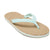 Hari Mari Scouts Flip Flops - Women's Aqua/Sand