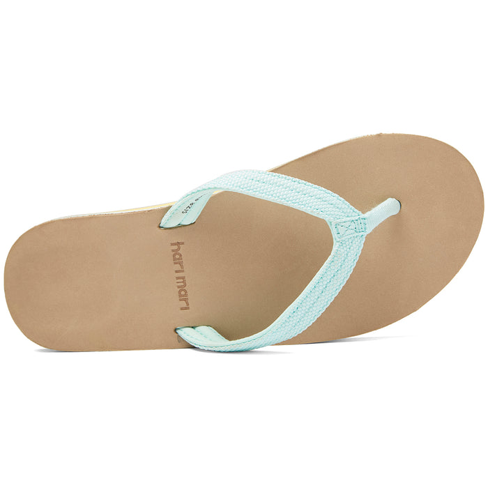 Hari Mari Scouts Flip Flops - Women's Aqua/Sand