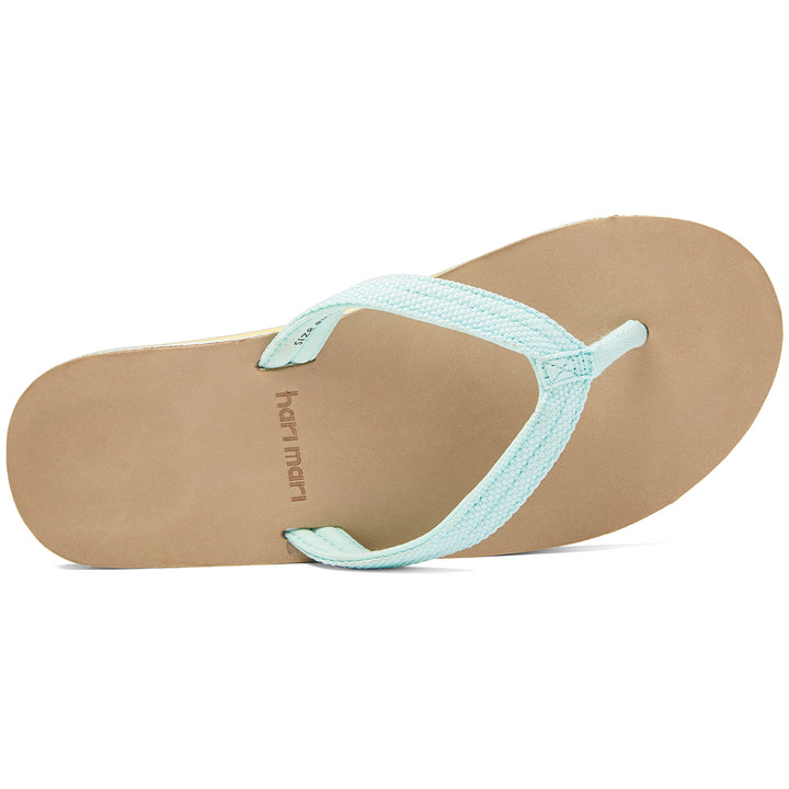 Hari Mari Scouts Flip Flops - Women's Aqua/Sand