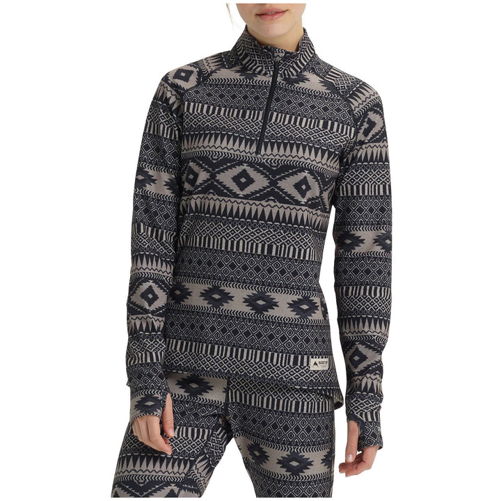 Burton Expedition 1/4 Zip Top - Women's Pelican Freya