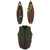 Inland Surfer Green Room Wakesurf Board 2019 + Follow Tye Wake Vest 2019