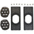 Spark R&D Spark Solid Board Pucks Black
