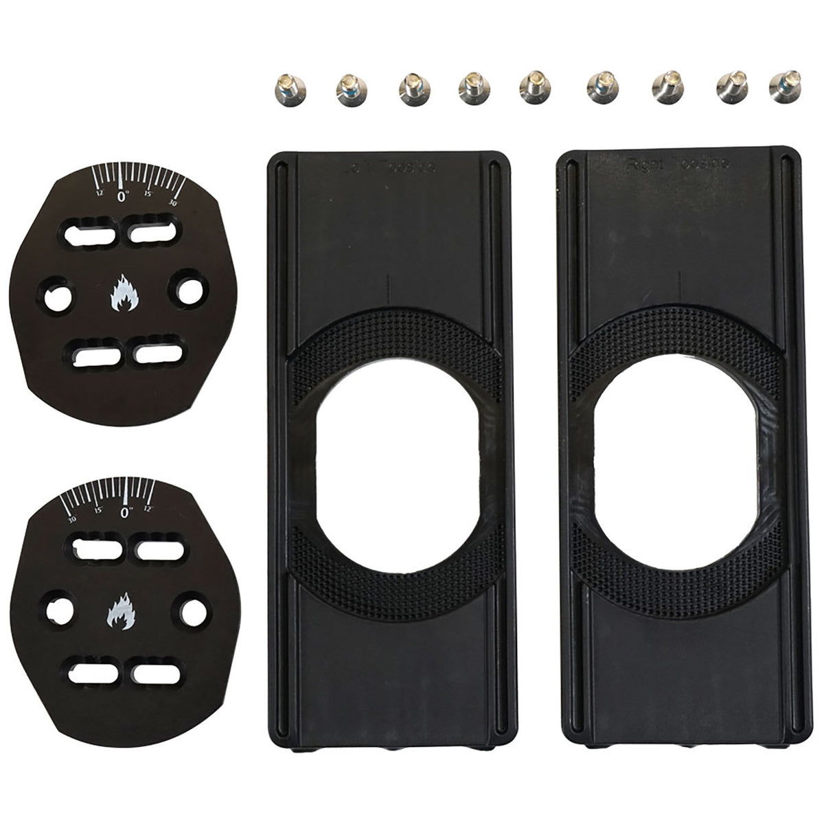 Spark R&D Spark Solid Board Canted Pucks Black