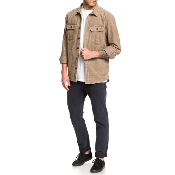 Quiksilver Sara Toga Long-Sleeve Shirt Caribou