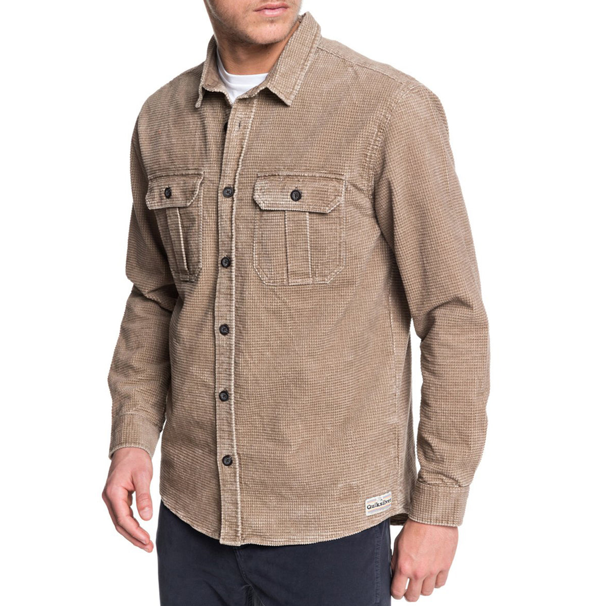 Quiksilver Sara Toga Long-Sleeve Shirt Caribou