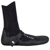 Quiksilver 3mm Syncro Split Toe Wetsuit Boots Black::Black