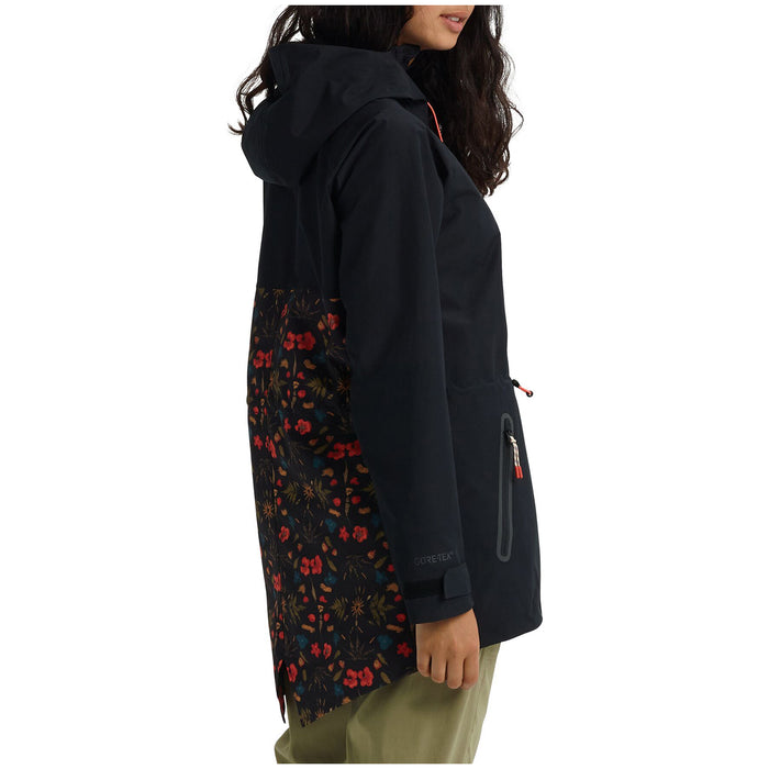 Burton GORE-TEX® 2L Packrite Parka - Women's True Black/Black Fresh Pressed