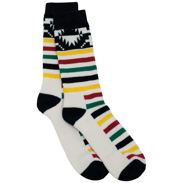 Pendleton Glacier Park Socks Ivory