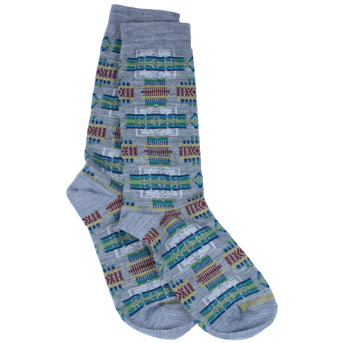 Pendleton Chief Joseph Crew Socks Grey