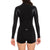 Roxy 1.5mm Satin Front Zip Long Sleeve Springsuit - Women's Black