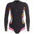 Roxy 1mm Pop Surf Front Zip Long Sleeve Cheeky Springsuit - Women's Black