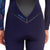 Roxy 3/2mm Syncro+ Chest Zip LFS Wetsuit - Women's Blue Ribbon/ Coral Flame