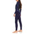 Roxy 4/3mm Syncro Back Zip GBS Wetsuit - Women's Blue Ribbon/ Coral Flame