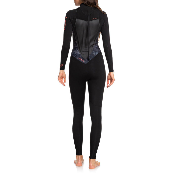 Roxy 5/4/3 Syncro Back Zip GBS Wetsuit - Women's Black/ Gun Metal