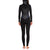 Roxy 5/4/3 Syncro Chest Zip GBS Hooded Wetsuit - Women's Black/ Gun Metal
