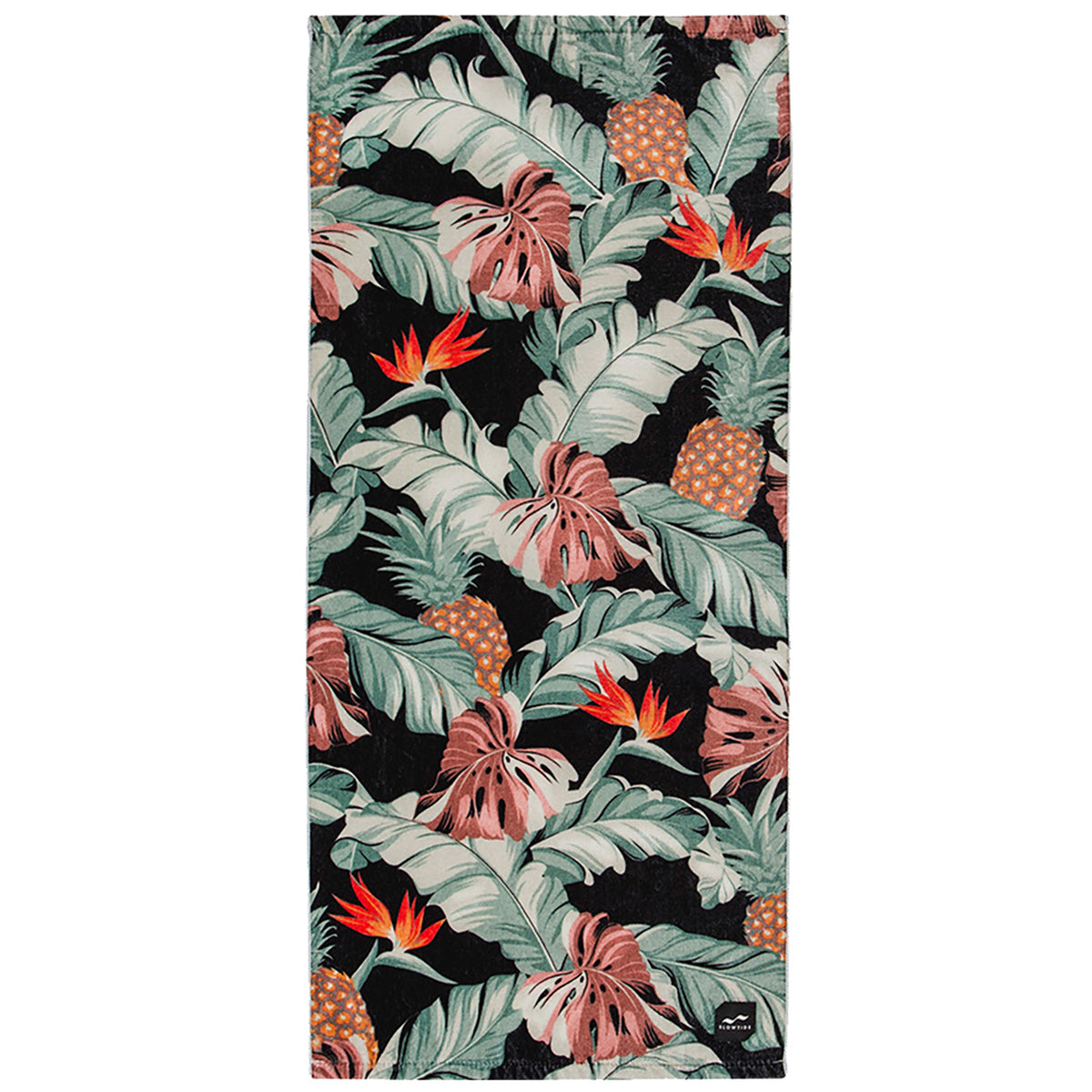 Slowtide Makai Travel Towel Black
