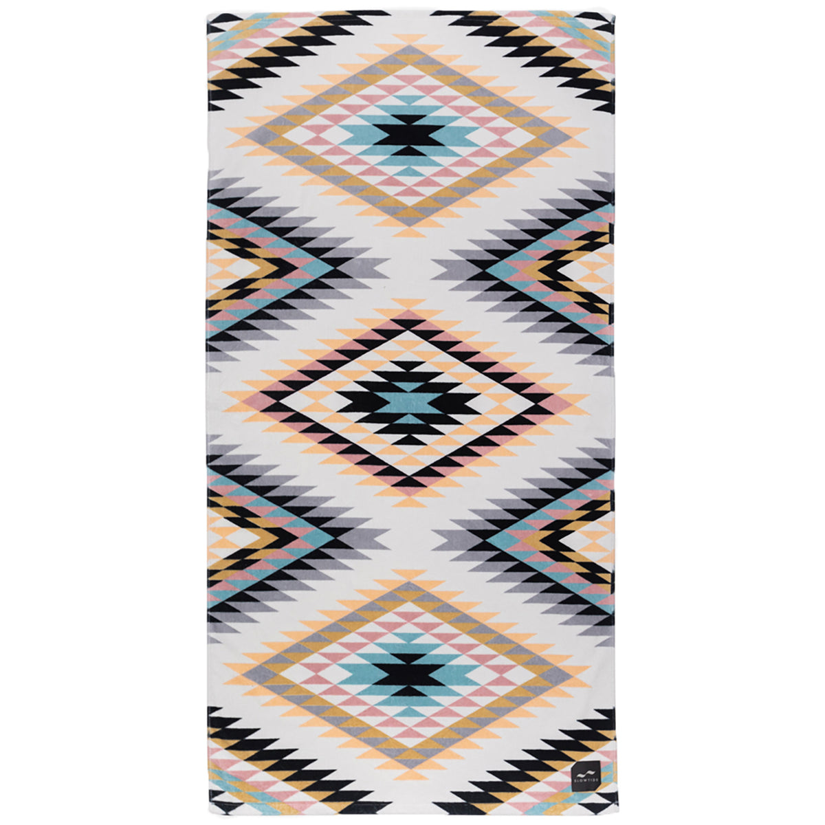 Slowtide Black Hills Travel Towel Off White