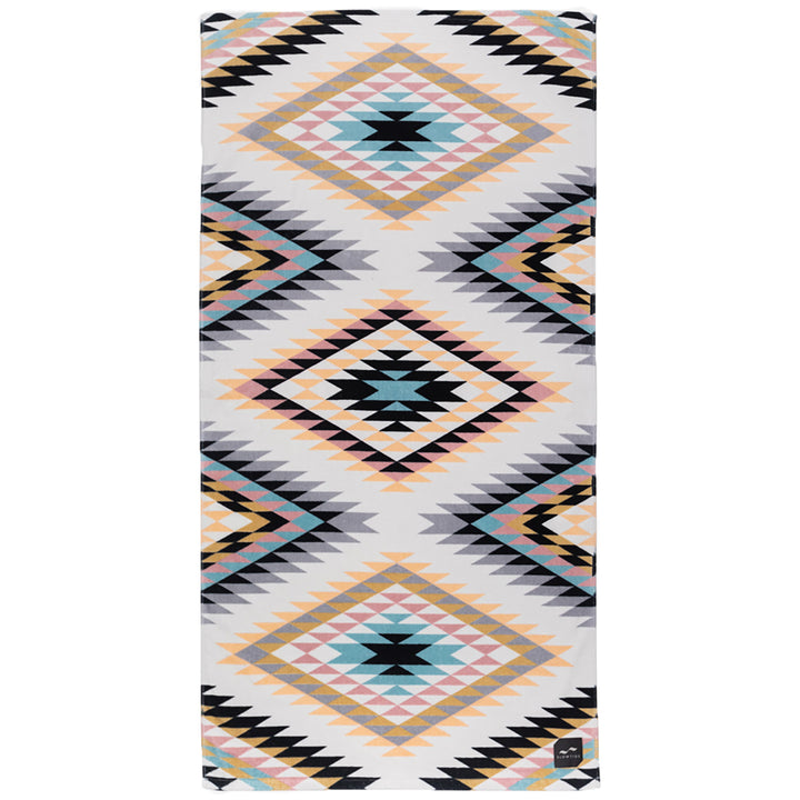 Slowtide Black Hills Travel Towel Off White