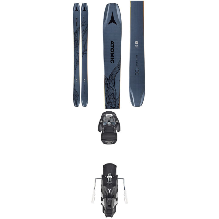 Atomic Bent Chetler 100 Skis + Warden MNC 13 Bindings 2020