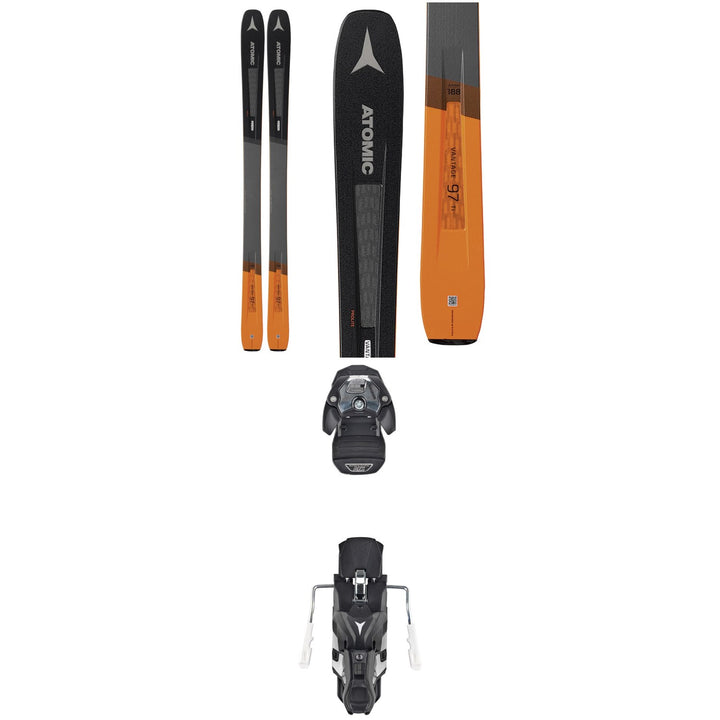 Atomic Vantage 97 Ti Skis + Warden MNC 13 Bindings 2020