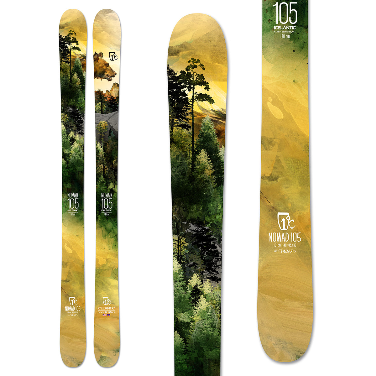 Icelantic Nomad 105 Skis 2020