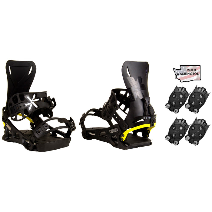 Karakoram PRIME Connect R + 2 Sets Quiver Connectors Snowboard Bindings 2020
