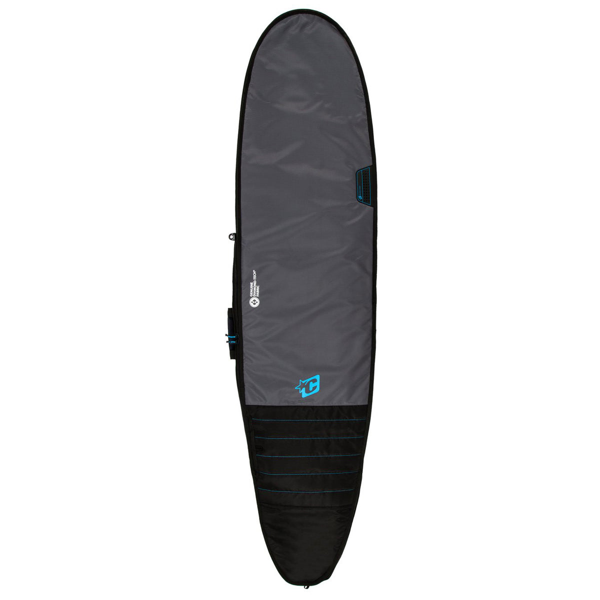 Creatures of Leisure Longboard Day Use Surfboard Bag Charcoal Cyan