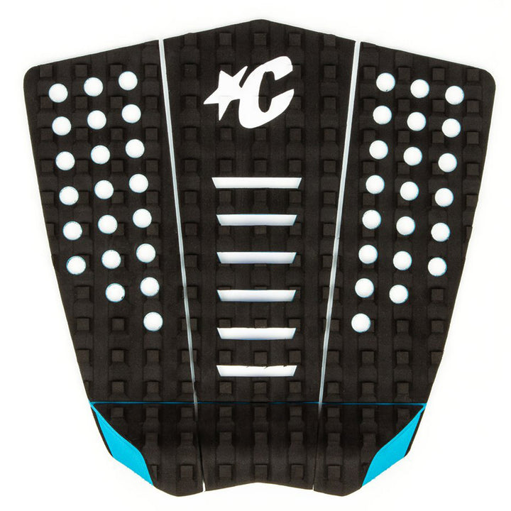 Creatures of Leisure Nat Young Traction Pad Black Cyan